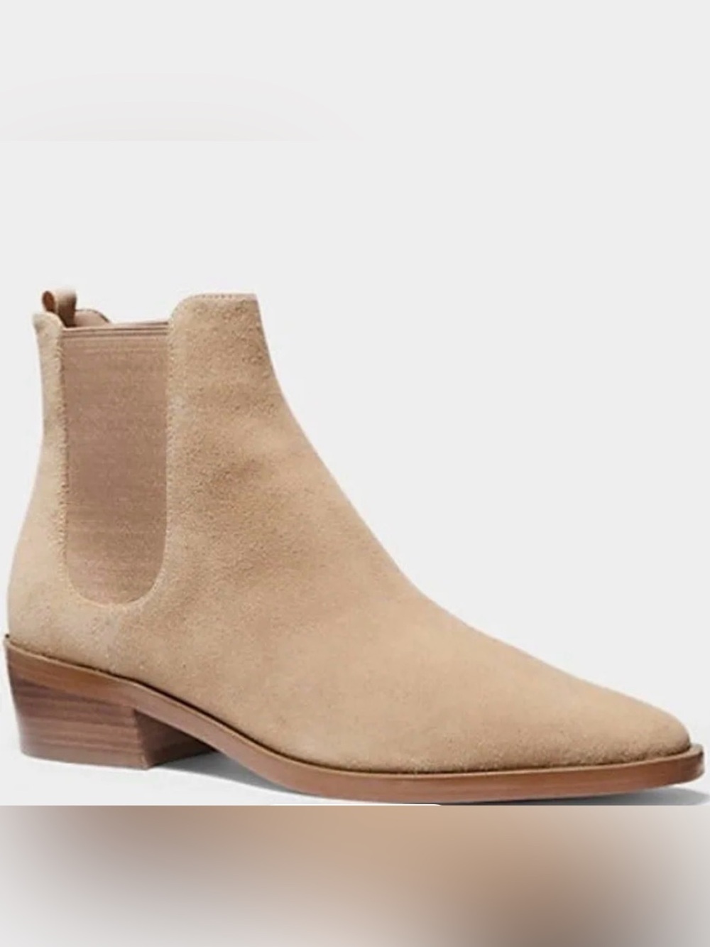 The Michael Michael Kors Lottie Flat Bootie | Beige | Size 8